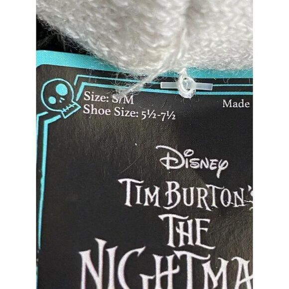 Nightmare Before Christmas Anti Skid Slipper Socks Jack Skellington S/M 5.5-7.5 - Picture 5 of 8